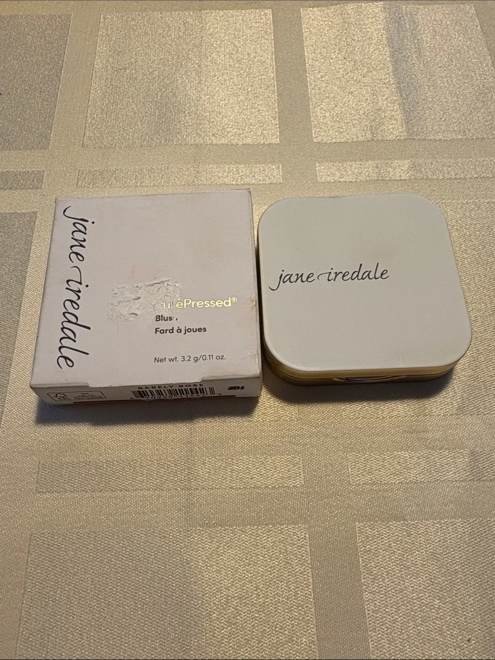 Jane Iredale PurePressed Blush  - Barely Rose .11oz New
